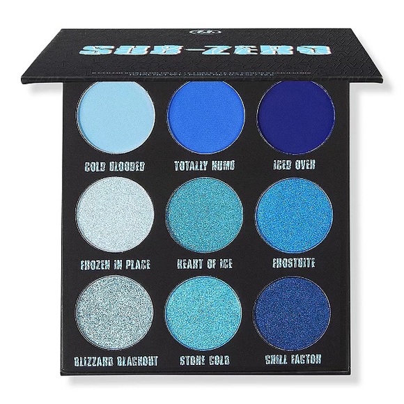 BH Cosmetics Other - Poison Shock – Sub-Zero 9 Color Shadow Palette